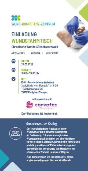Einladung Wundstammtisch Südschwarzwald